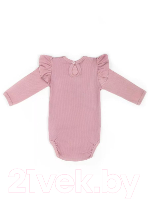Боди для малышей Amarobaby Fashion / AB-OD21-FS02/06-74 (розовый, р. 74)