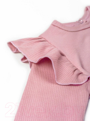 Боди для малышей Amarobaby Fashion / AB-OD21-FS02/06-86 (розовый, р.86)