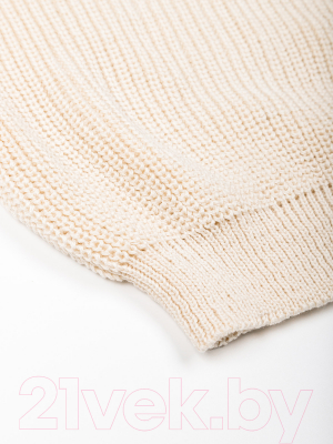 Жилет детский Amarobaby Knit / AB-OD21-KNIT10/33-122 (молочный, р. 122)