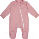 Комбинезон для малышей Amarobaby Fashion / AB-OD21-FS3/06-62 (розовый, р. 62) - 