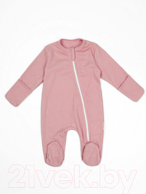 Комбинезон для малышей Amarobaby Fashion / AB-OD21-FS3/06-86 (розовый, р. 86)