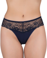 Трусы женские Verally 157-4 (р.106, темно-синий) - 