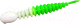 Миниатюра изображения товара Мягкая приманка Trout Bait Chub 65 Сыр COL.15 (White/Green)