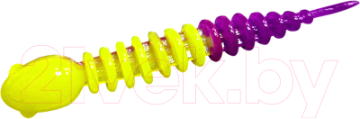 Изображение товара Мягкая приманка Trout Bait Chub 65 Чеснок COL.29 (Lemon/Purple)