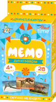 

Настольная игра, Актив Time Мемо Динозавры / 04348