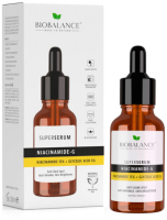 

Сыворотка для лица Bio Balance, Super Serum с ниацинамидом 15% и гликолевой кислотой 5%