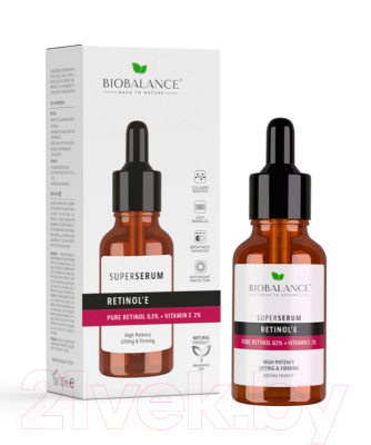 Bio Balance Super Serum с ретинолом и витамином Е 2% (30мл) Сыворотка ...