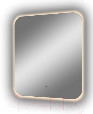 Зеркало Континент Burzhe Led 70x80 (бесконтактный сенсор, подогрев, теплая подсветка)