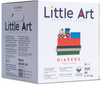 Подгузники-трусики детские Little Art M 6-11кг (36шт) - 