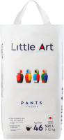 Подгузники-трусики детские Little Art L 9-12кг (46шт) - 