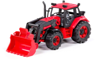 Трактор игрушечный Полесье Belarus с погрузчиком / 91864 - 