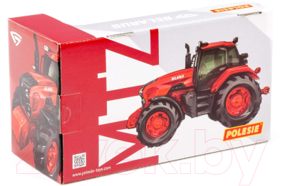 Трактор игрушечный Полесье Belarus с погрузчиком / 91864