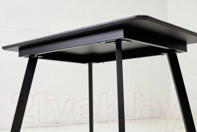 Обеденный стол M-City Аруба 120 / 480M04731 (магеллан/черный)