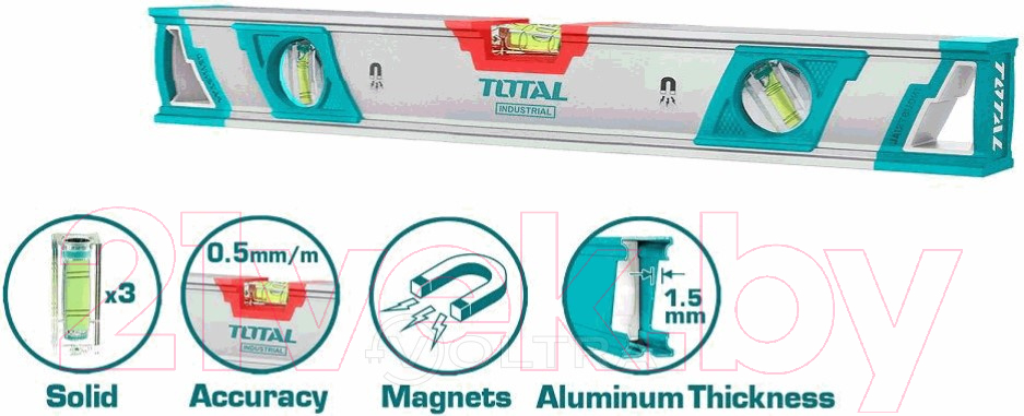 Уровень строительный TOTAL TMT212086M