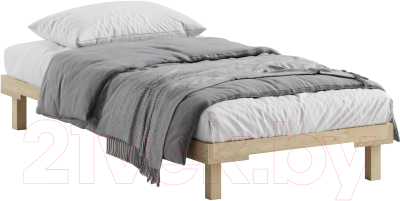 Односпальная кровать Домаклево Канапе 80x200 (береза)