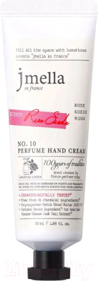 Крем для рук Jmella In France Rose Suede Perfume Hand Cream Роза, Замша, Мускус  (50мл)