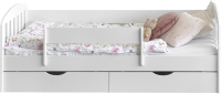 Кровать-тахта детская Мебель детям Классика 80x180 К-180 (белый) - 