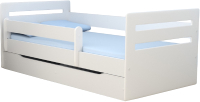 Кровать-тахта детская Мебель детям Мода 80x160 М-80 (белый) - 