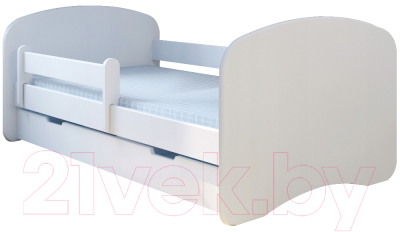 Кровать-тахта детская Мебель детям Комфорт 80x160 Т-80 (белый)