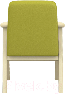 Кресло мягкое Мебелик Ретро (лайм/лак)