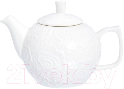 Заварочный чайник Elan Gallery Белые розы / 860021