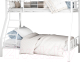 Двухъярусная кровать Формула мебели Гранада-1 / Г1.1 (белый) - 