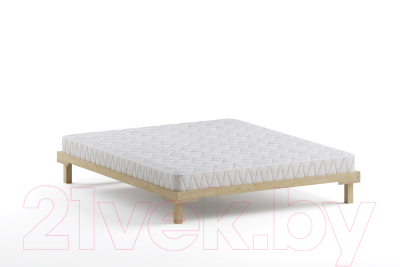 Двуспальная кровать Домаклево Канапе 160x200 (береза)