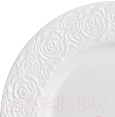 Набор тарелок Elan Gallery Розы / 540288