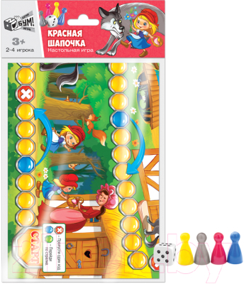 Изображение товара Настольная игра Русский стиль Красная шапочка / 7114