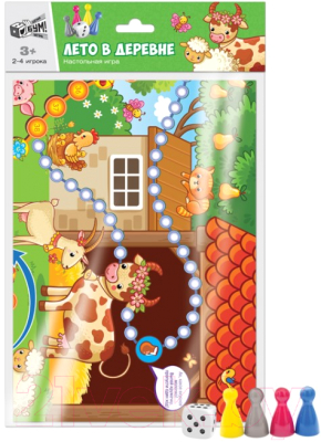 Изображение товара Настольная игра Русский стиль Лето в деревне / 7103