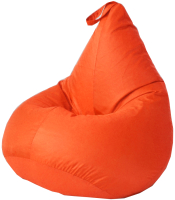 Бескаркасное кресло Kreslomeshki Груша XL / GK-125x85-A (апельсин) - 