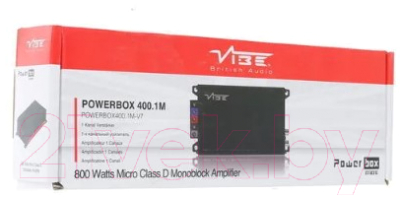Автомобильный усилитель VIBE audio Powerbox 400.1M-V7