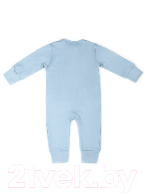 Комбинезон для малышей Amarobaby Fashion / AB-OD21-FS501/19-80 (голубой, р. 80)