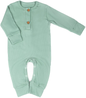 Комбинезон для малышей Amarobaby Fashion / AB-OD21-FS501/13-56 (зеленый, р. 56) - 