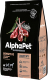 Сухой корм для собак AlphaPet Superpremium Sensitive мелких пород с ягненком и рисом / 121107 (500г) - 