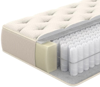 

Матрас Armos, Zefir Medium S Тик хлопковый 120x200