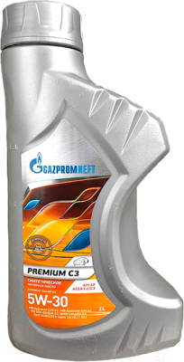 Моторное масло Gazpromneft Premium C3 5W30 / 253142229 (1л)