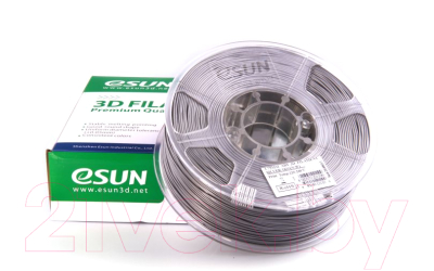 Пластик для 3D-печати eSUN ABS / т0025320 (1.75мм, 1кг, серебристый)