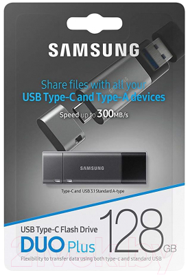 Usb flash накопитель Samsung DUO Plus 128GB (MUF-128DB/APC)