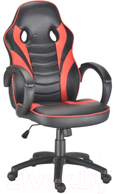 Кресло геймерское Mio Tesoro Николас X-2789 (черный/красный)