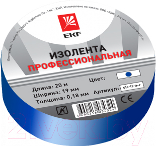 

Изолента EKF, PROxima plc-iz-a-s