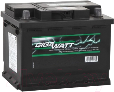 Автомобильный аккумулятор Gigawatt G53R / 553400047 (53 А/ч)