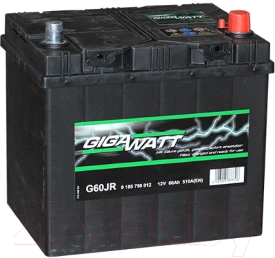 Автомобильный аккумулятор Gigawatt G60JR / 560412051 (60 А/ч)
