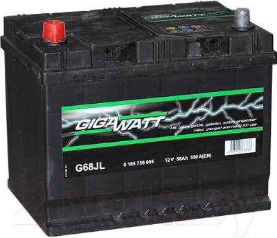 Автомобильный аккумулятор Gigawatt 568405055 (68 А/ч)