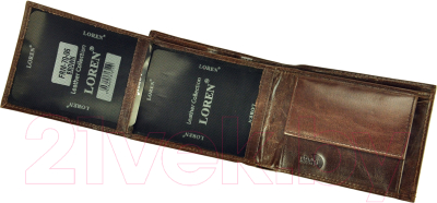 Портмоне Cedar Loren FRM-70-06 RFID (коричневый)