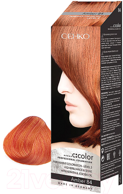 Крем-краска для волос C:EHKO C:Color 84 (янтарь)