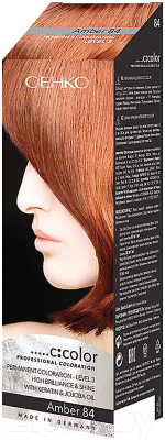 Крем-краска для волос C:EHKO C:Color 84 (янтарь)
