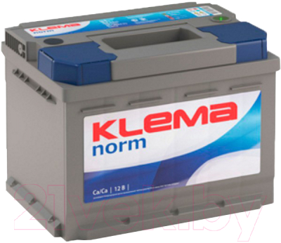 Автомобильный аккумулятор Klema Norm 6CT-62 АзЕ (62 А/ч)