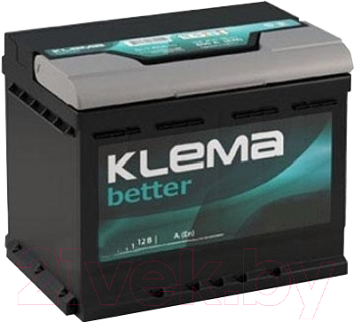 Автомобильный аккумулятор Klema Better 6СТ-60 АзЕ (60 А/ч)
