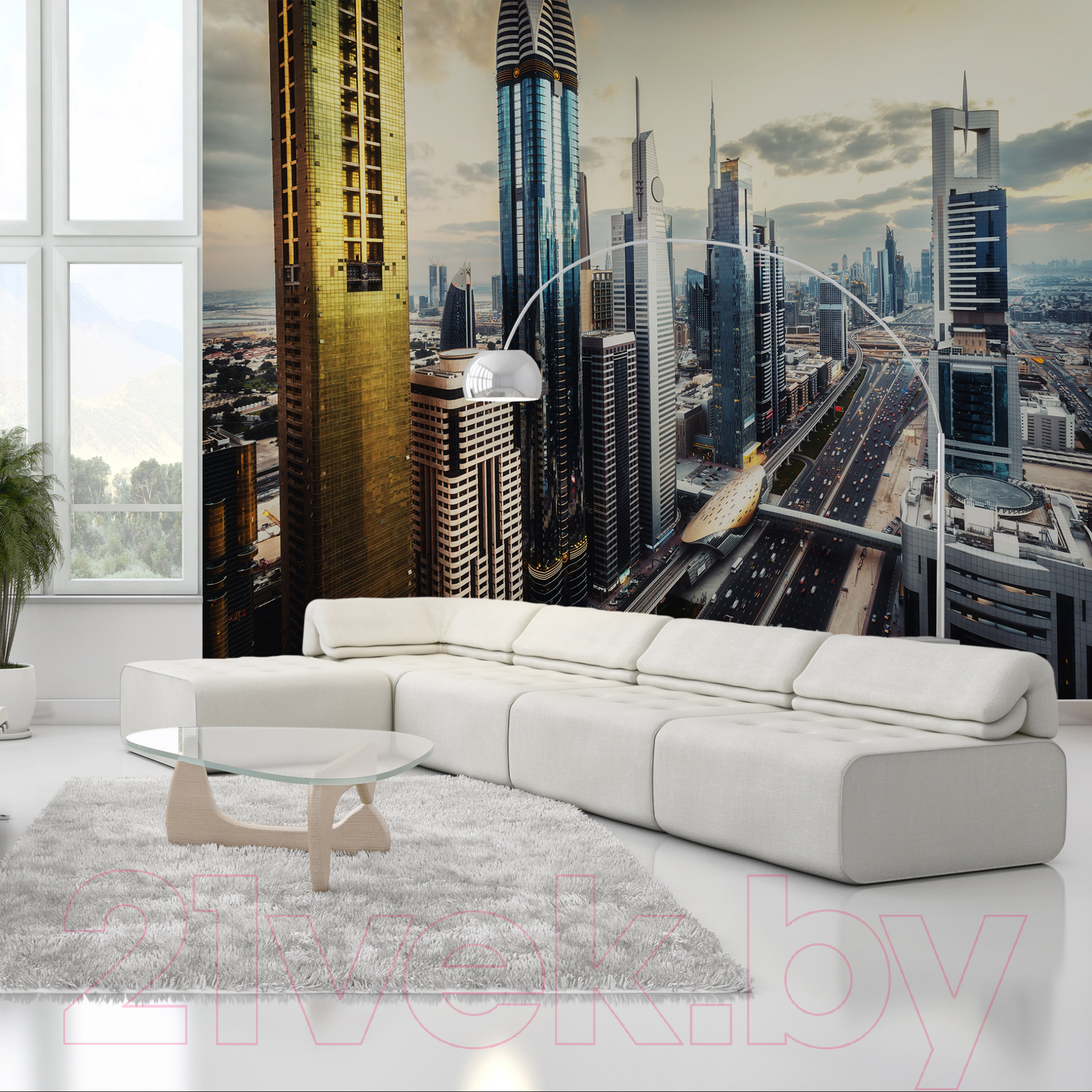 Фотообои листовые Citydecor Дубаи (400x254)